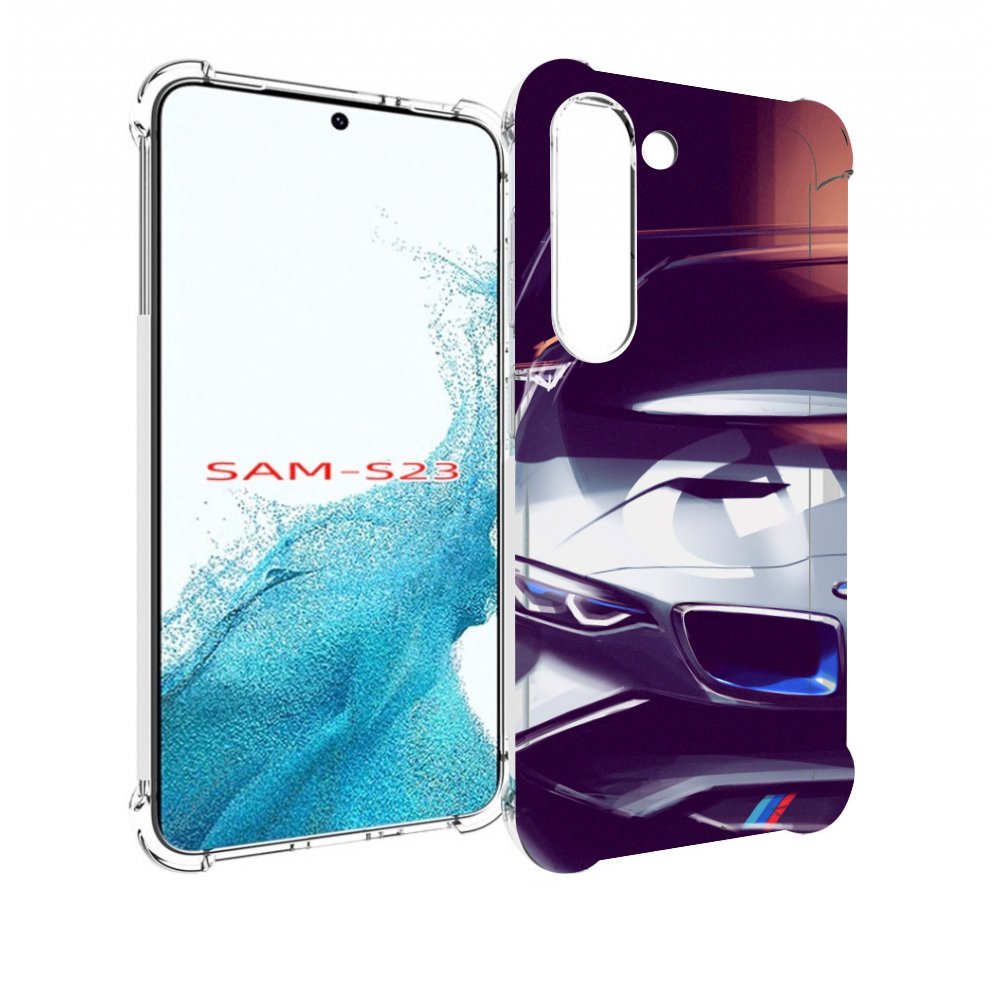 

Чехол Mypads Bmw Мужской Для Samsung Galaxy S23, Прозрачный, Tocco