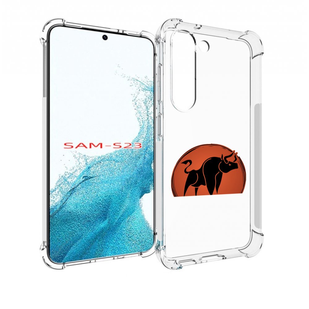 

Чехол MyPads Бык-2 для Samsung Galaxy S23, Прозрачный, Tocco