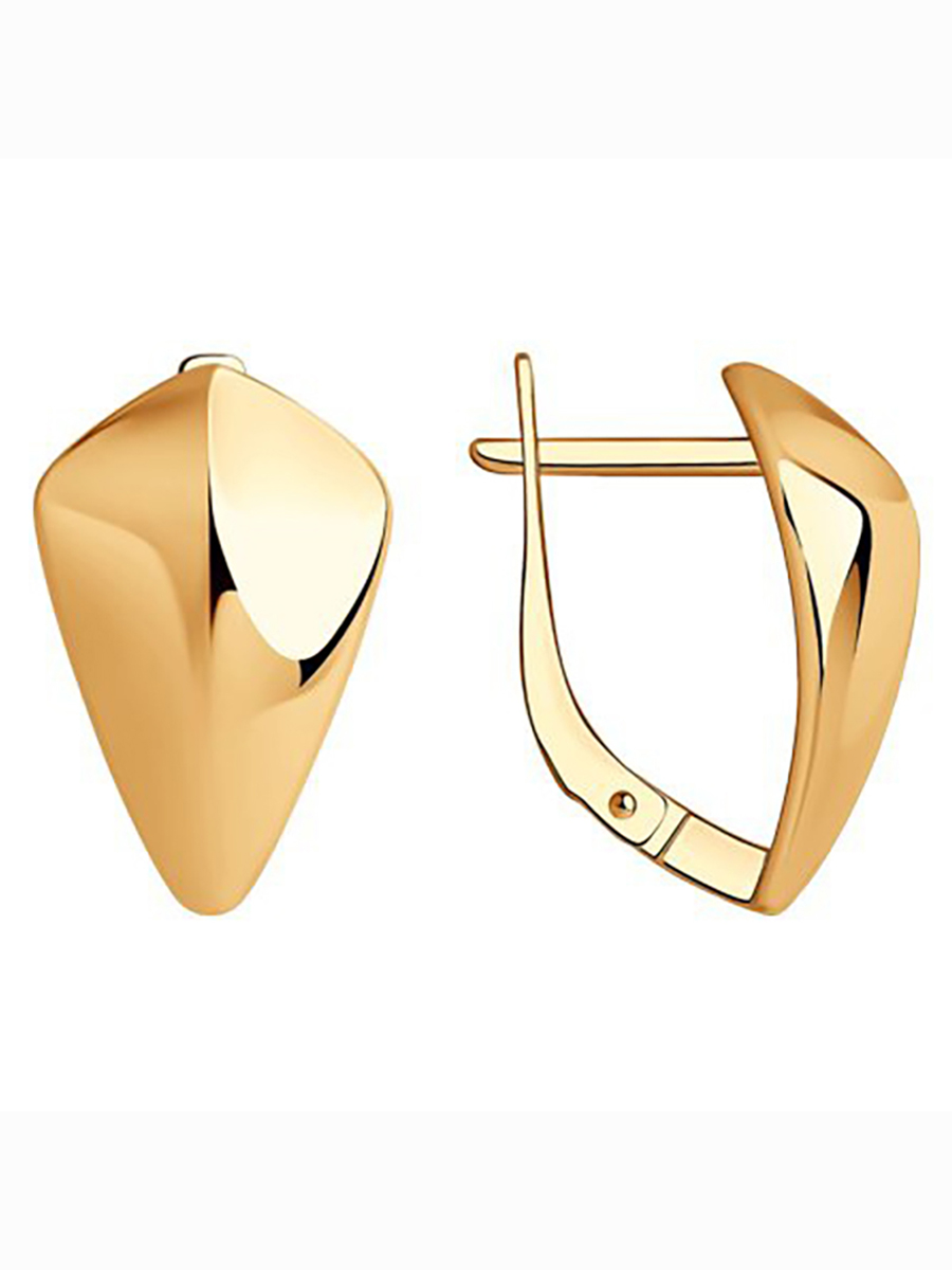 

Серьги из серебра без вставки 585Gold 702008701, 702008701