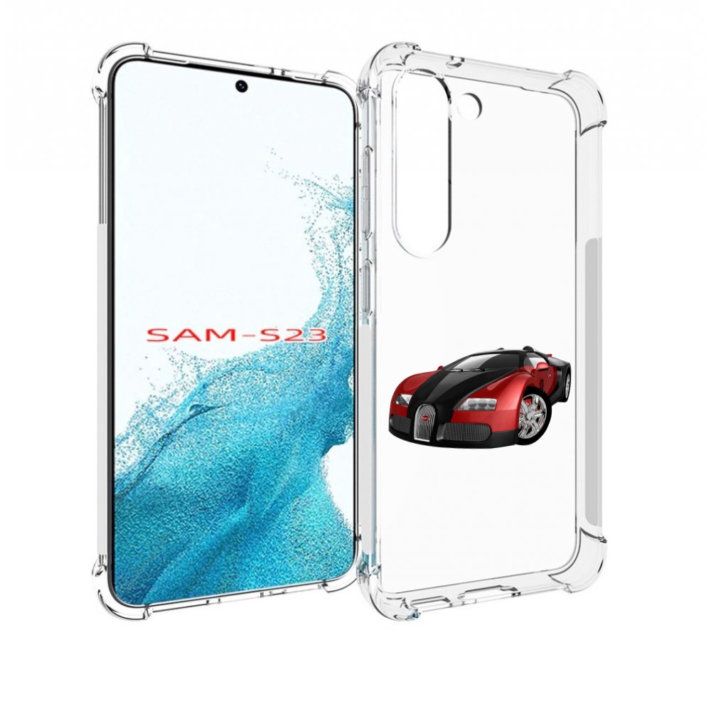 

Чехол MyPads Бука мужской для Samsung Galaxy S23, Прозрачный, Tocco