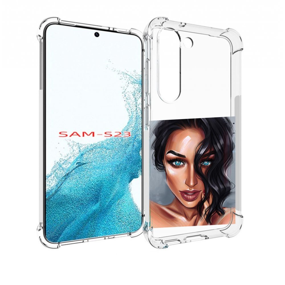 

Чехол MyPads Брюнетка для Samsung Galaxy S23, Прозрачный, Tocco