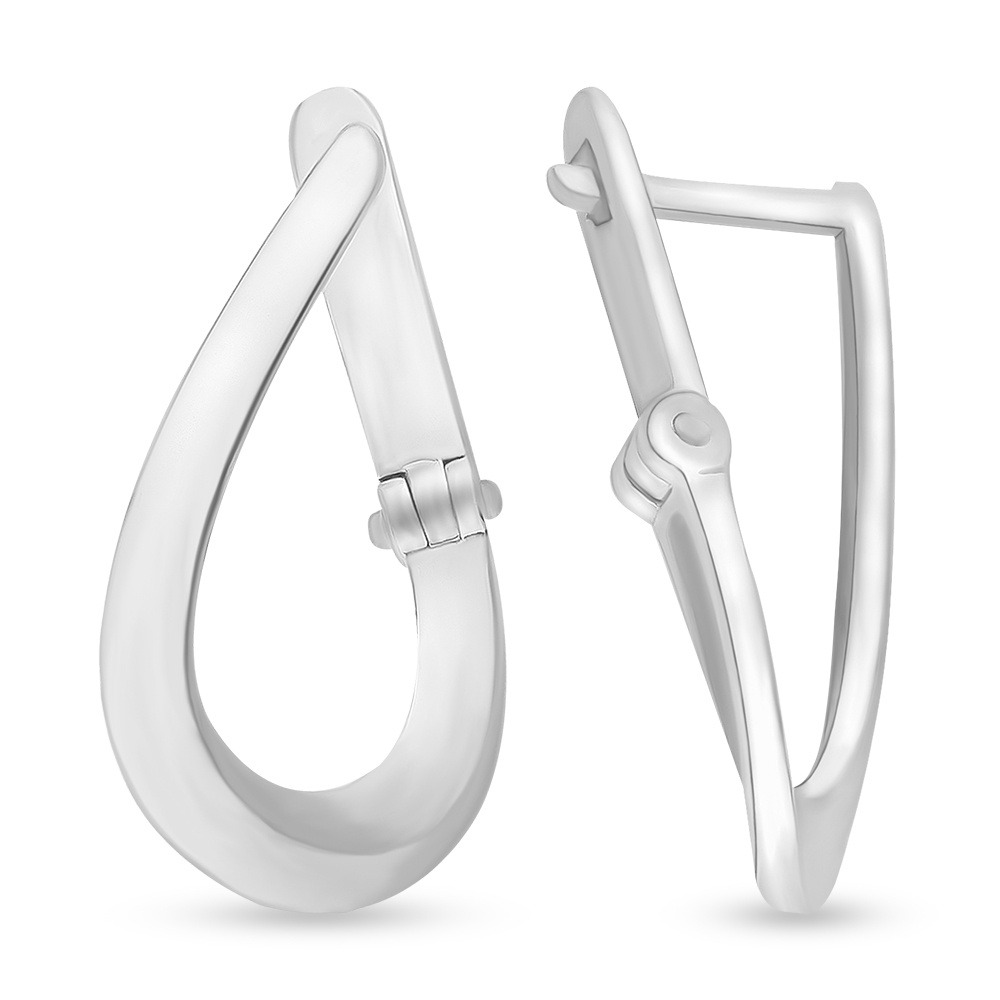

Серьги из серебра без вставки 585Gold 702008615, 702008615