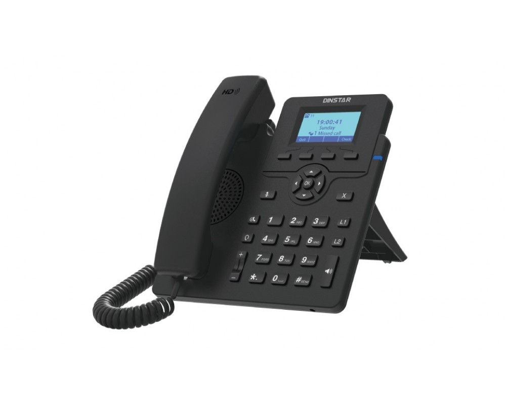 

IP-телефон Dinstar C60UP Black, C60UP