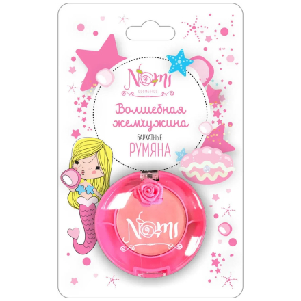 

Детские румяна NOMI Волшебная жемчужина
