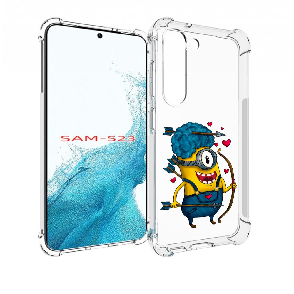 

Чехол MyPads Миньон купидон для Samsung Galaxy S23, Прозрачный, Tocco