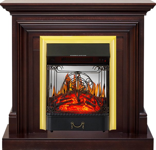 

Каминокомплект Bradford - Темный дуб с очагом Majestic FX M Brass