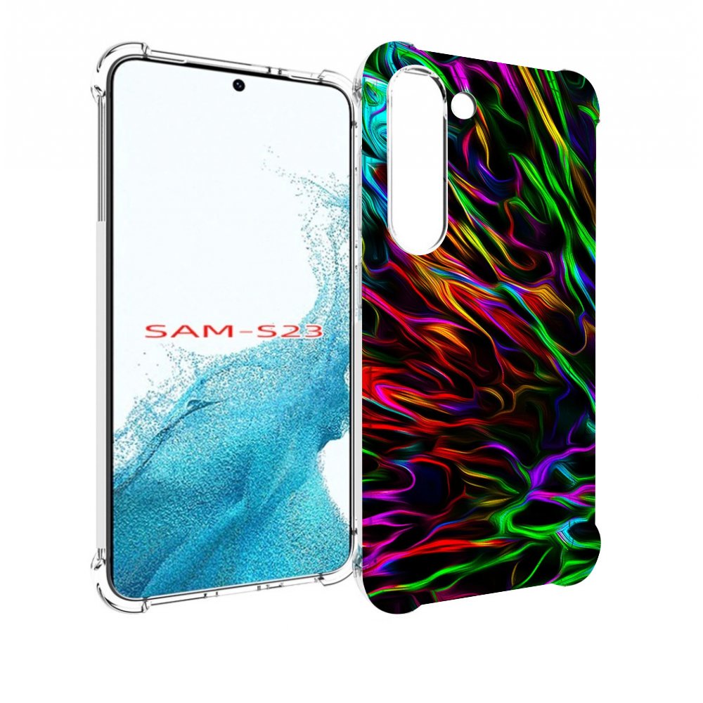 

Чехол MyPads Бензин для Samsung Galaxy S23, Прозрачный, Tocco