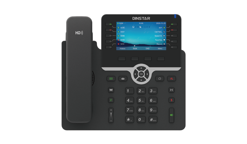 IP-телефон DINSTAR C66GP Black