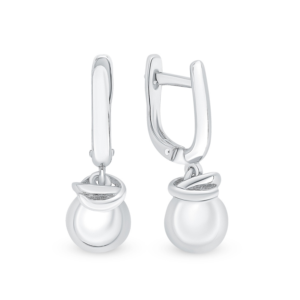 

Серьги подвески из серебра 585Gold 702008591, 702008591