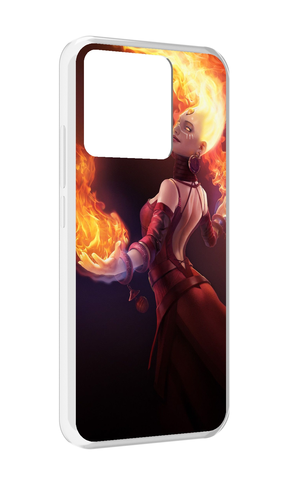 Чехол MyPads Tocco для Xiaomi Redmi 10A dota 2 Lina