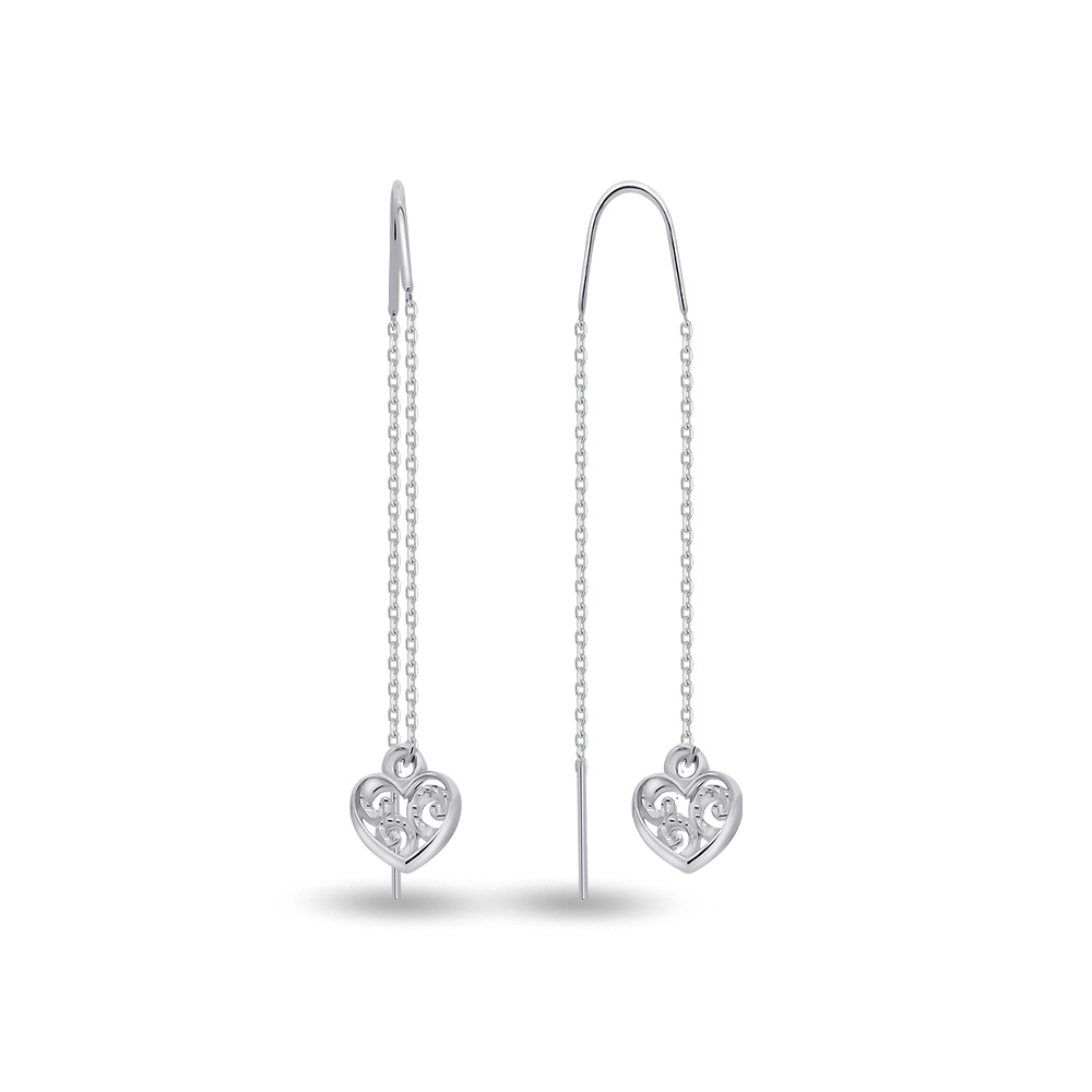 

Серьги продевки из серебра 585Gold 702008176, 702008176