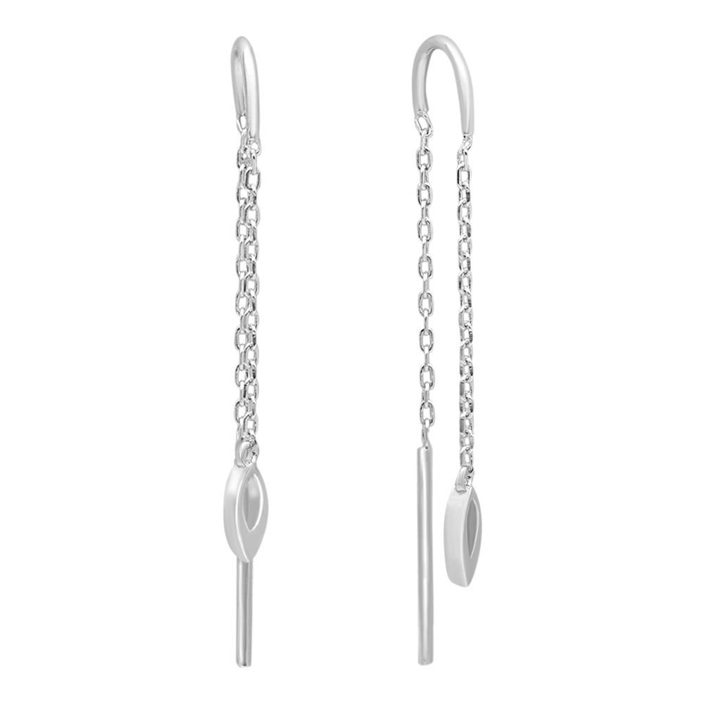 

Серьги из серебра без вставки 585Gold 702005262, 702005262