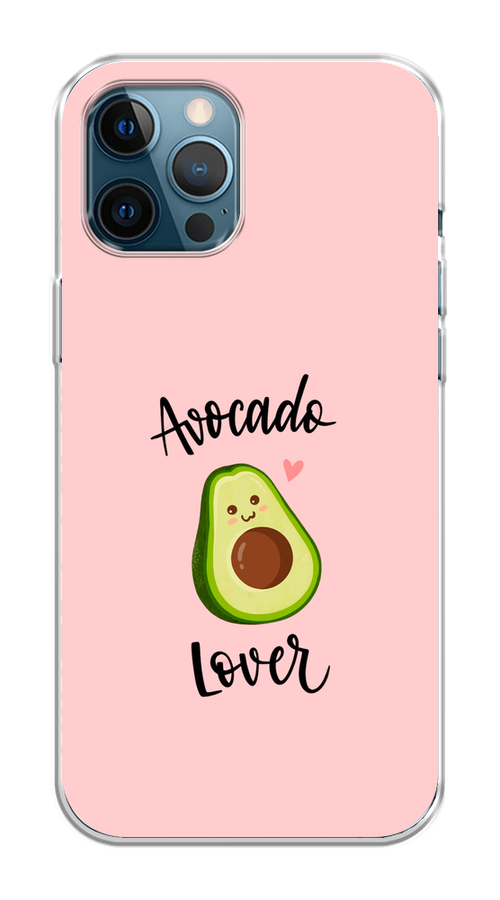 

Чехол на Apple iPhone 12 Pro Max "Avocado lover", Розовый;зеленый, 12750-6