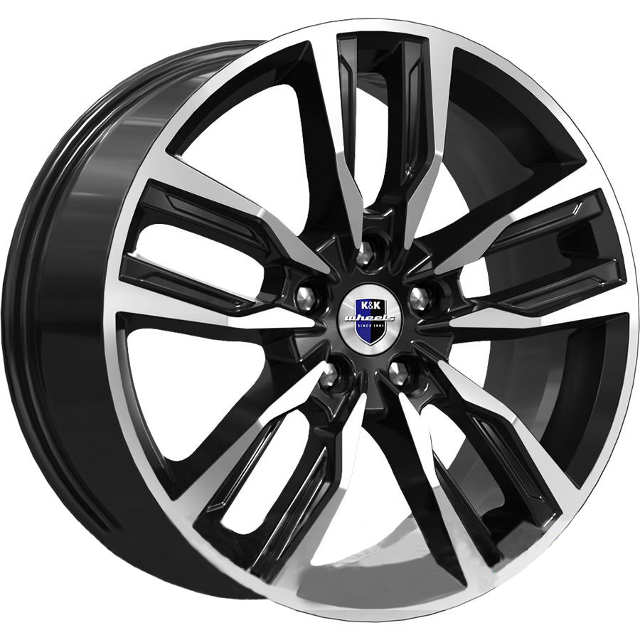 

Колесный диск КиК Борэй 8xR18 5x120 ET30 DIA72.6, Черный;серебристый
