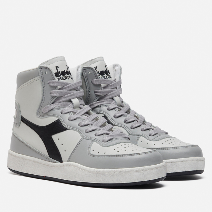 

Кроссовки Diadora Mi Basket Used серый, размер 37 EU, Mi Basket Used