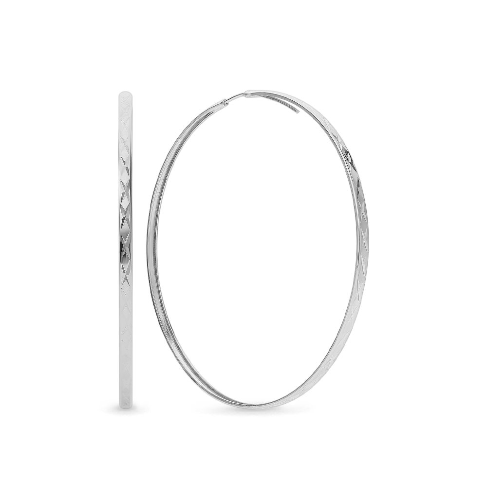 

Серьги из серебра без вставки 585Gold 702007135, 702007135