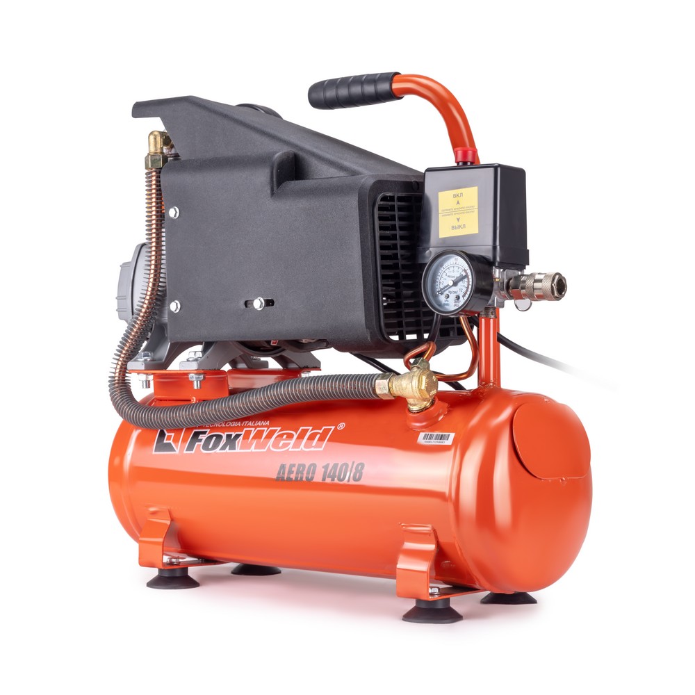 

Компрессор масляный FoxWeld Aero 5068 140/8, 8 л, 1.1 кВт
