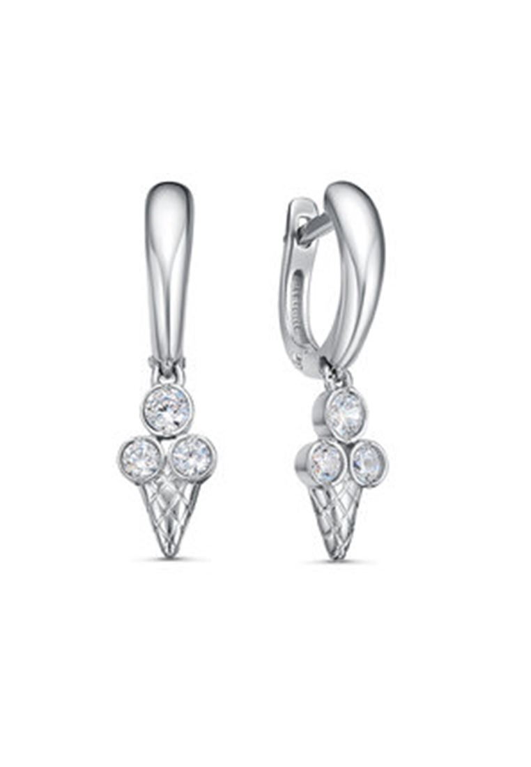 

Серьги из серебра с фианитом Kari Jewelry с1202595, с1202595