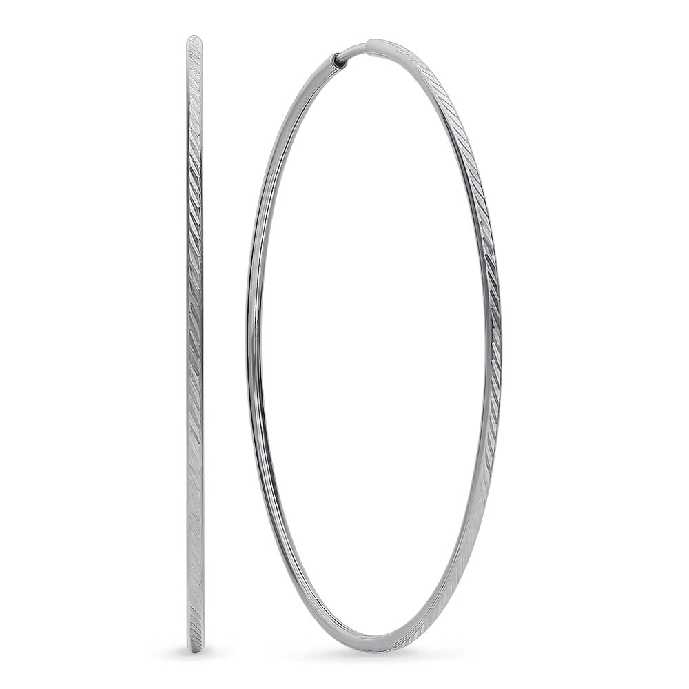 

Серьги из серебра без вставки 585Gold 702007280, 702007280