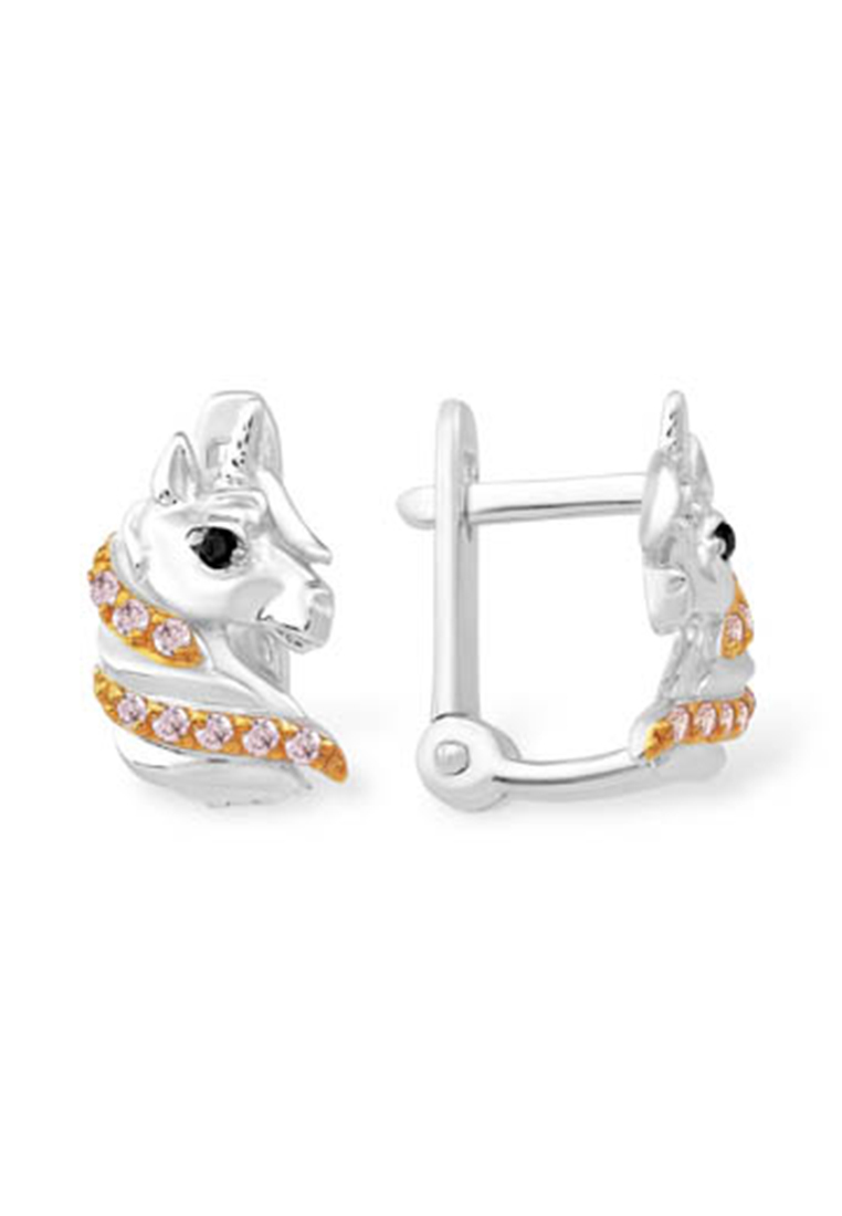 

Серьги из серебра с фианитом Kari Jewelry 1210088604-504, 1210088604-504