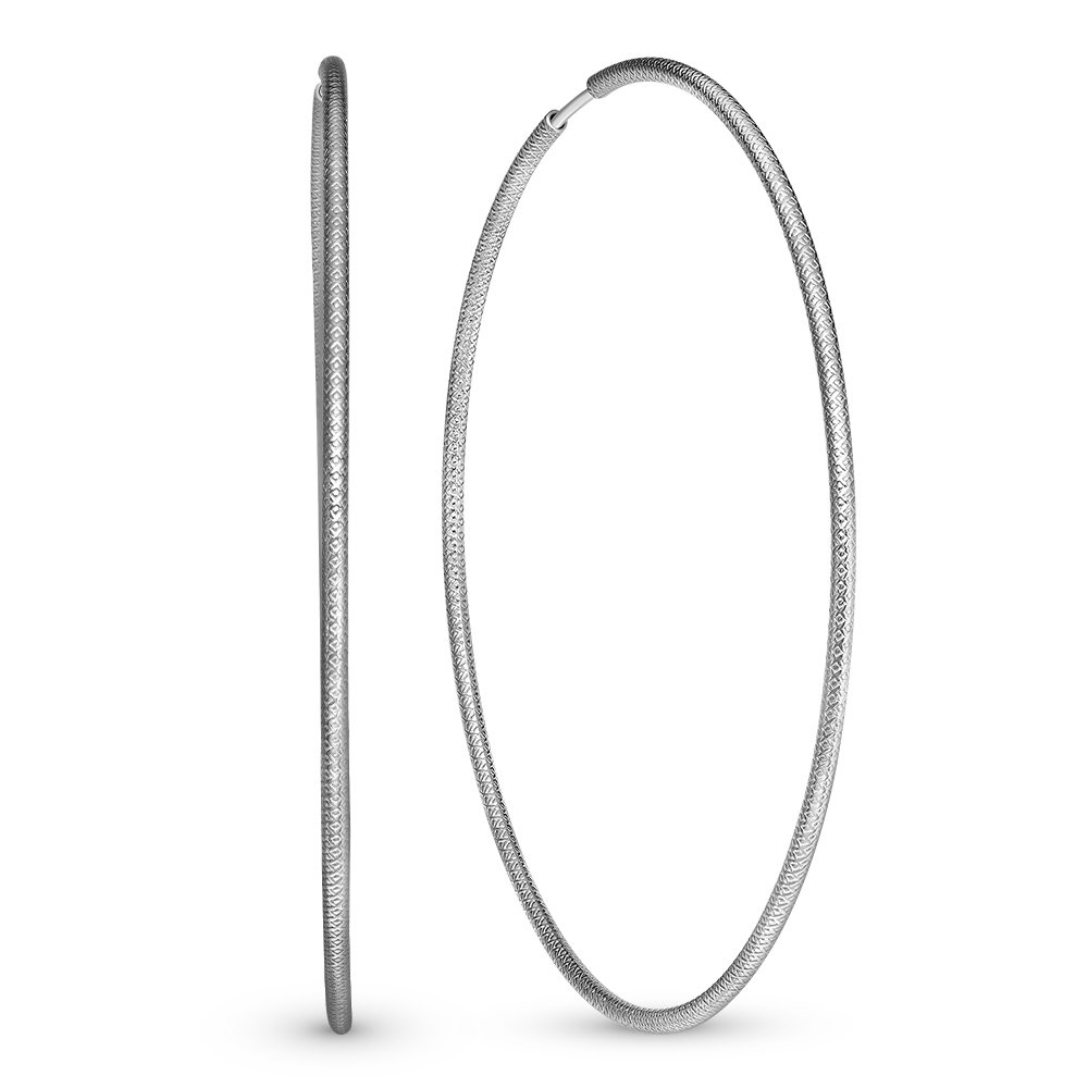 

Серьги из серебра без вставки 585Gold 702007218, 702007218