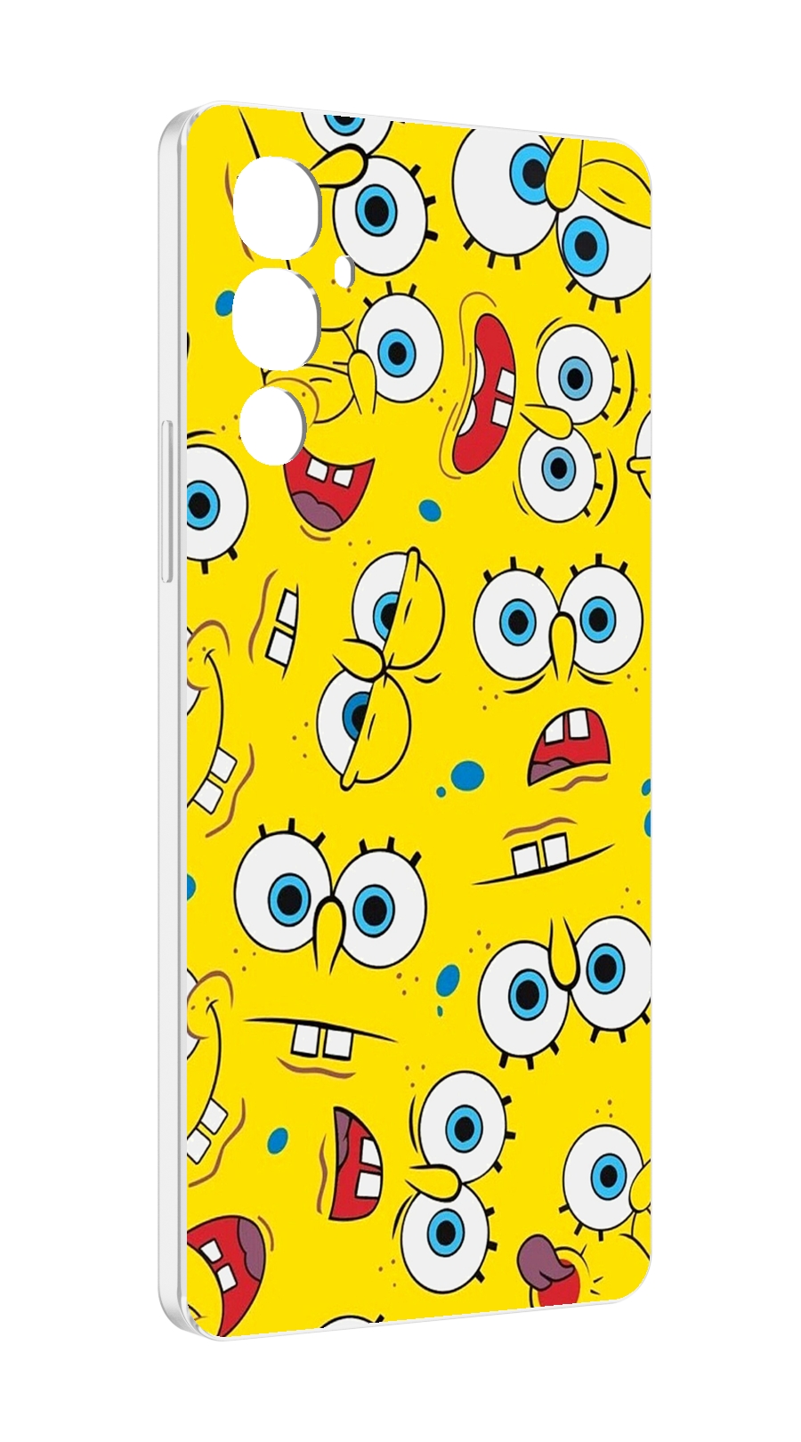 

Чехол MyPads много-спанч-боба для Tecno Pova 4, Прозрачный, Tocco