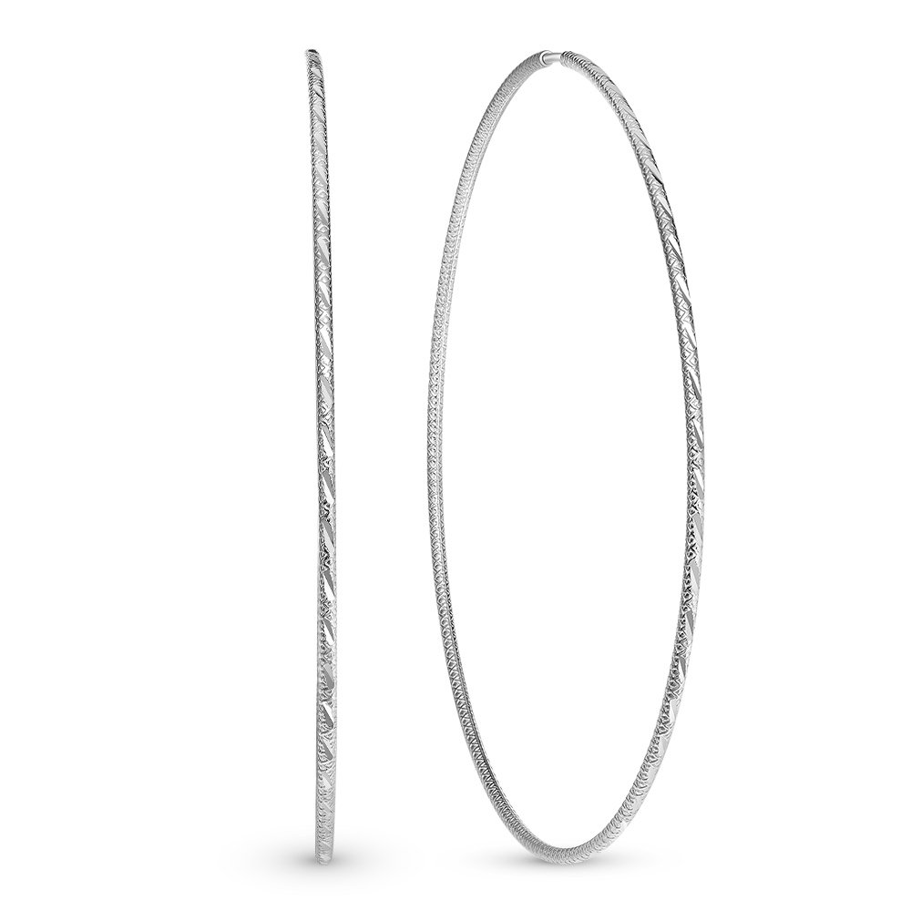 

Серьги из серебра без вставки 585Gold 702007123, 702007123