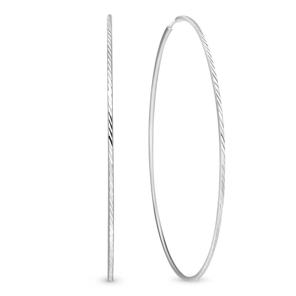 

Серьги из серебра без вставки 585Gold 702007240, 702007240