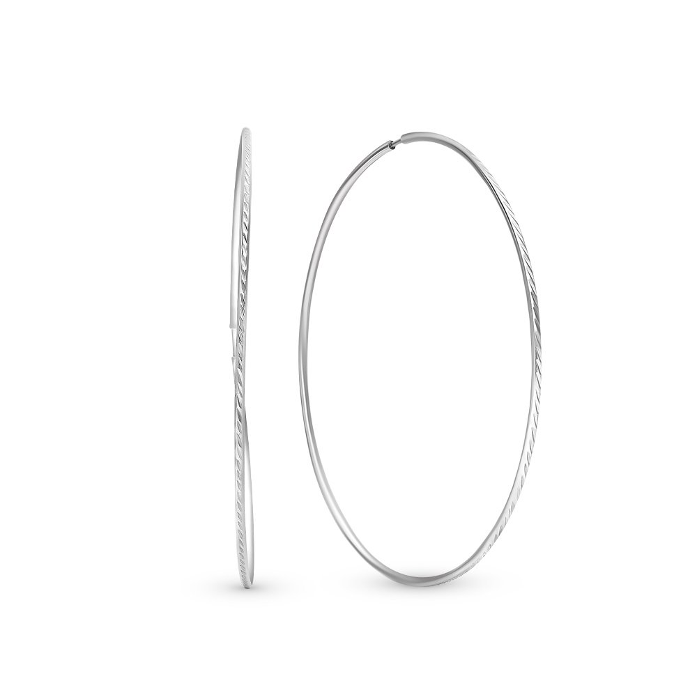 

Серьги из серебра без вставки 585Gold 702007095, 702007095