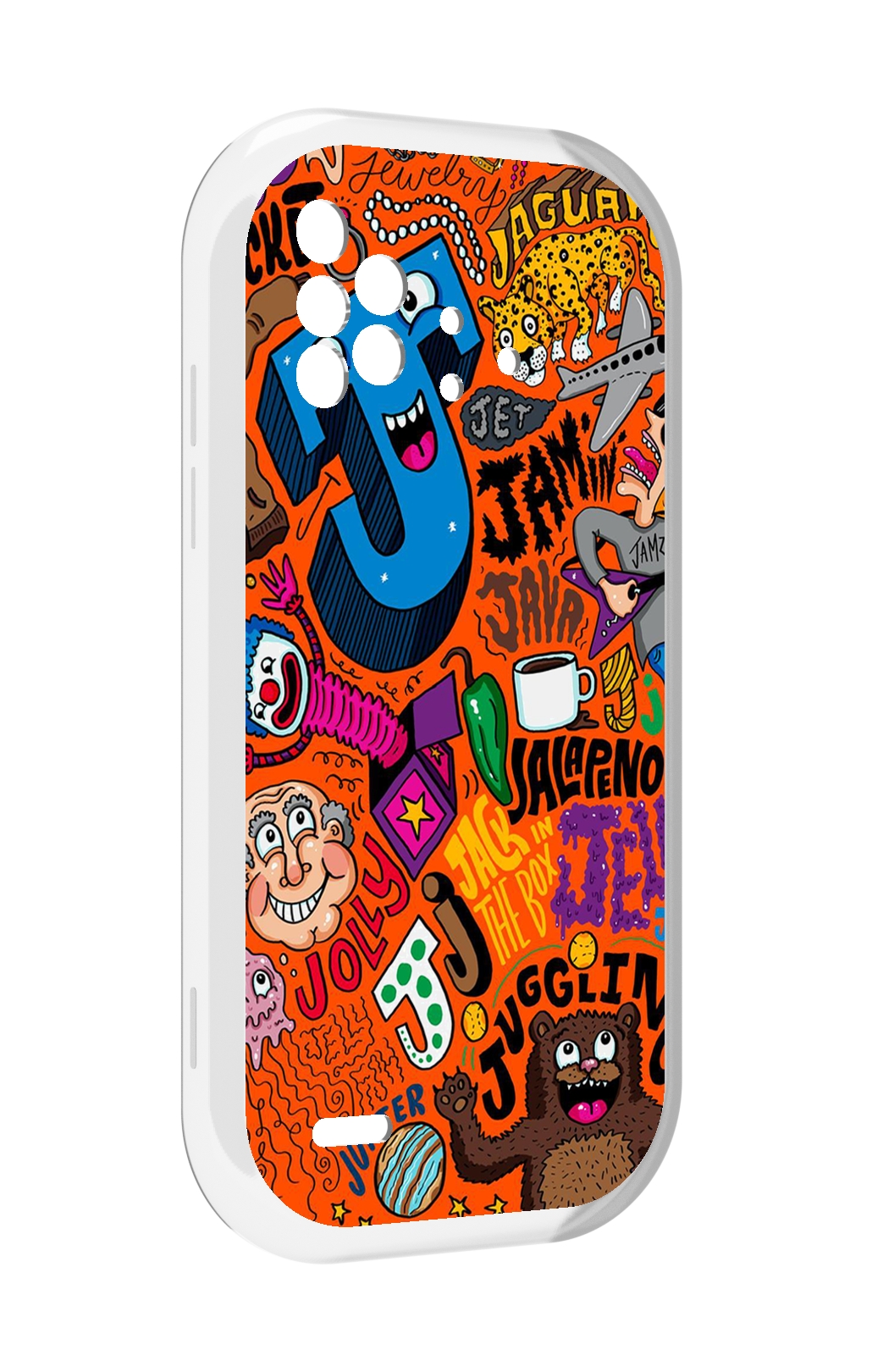 

Чехол MyPads funky-decor для UMIDIGI Bison X10 / X10 Pro, Прозрачный, Tocco
