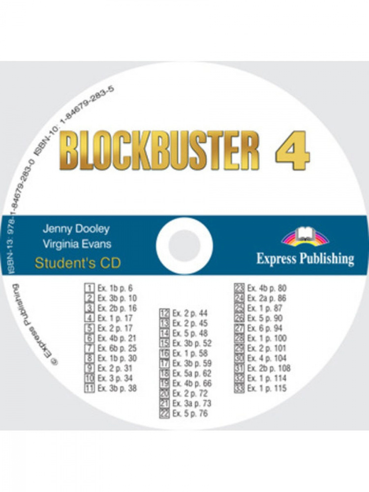 

Blockbuster 4 Student's Audio CD
