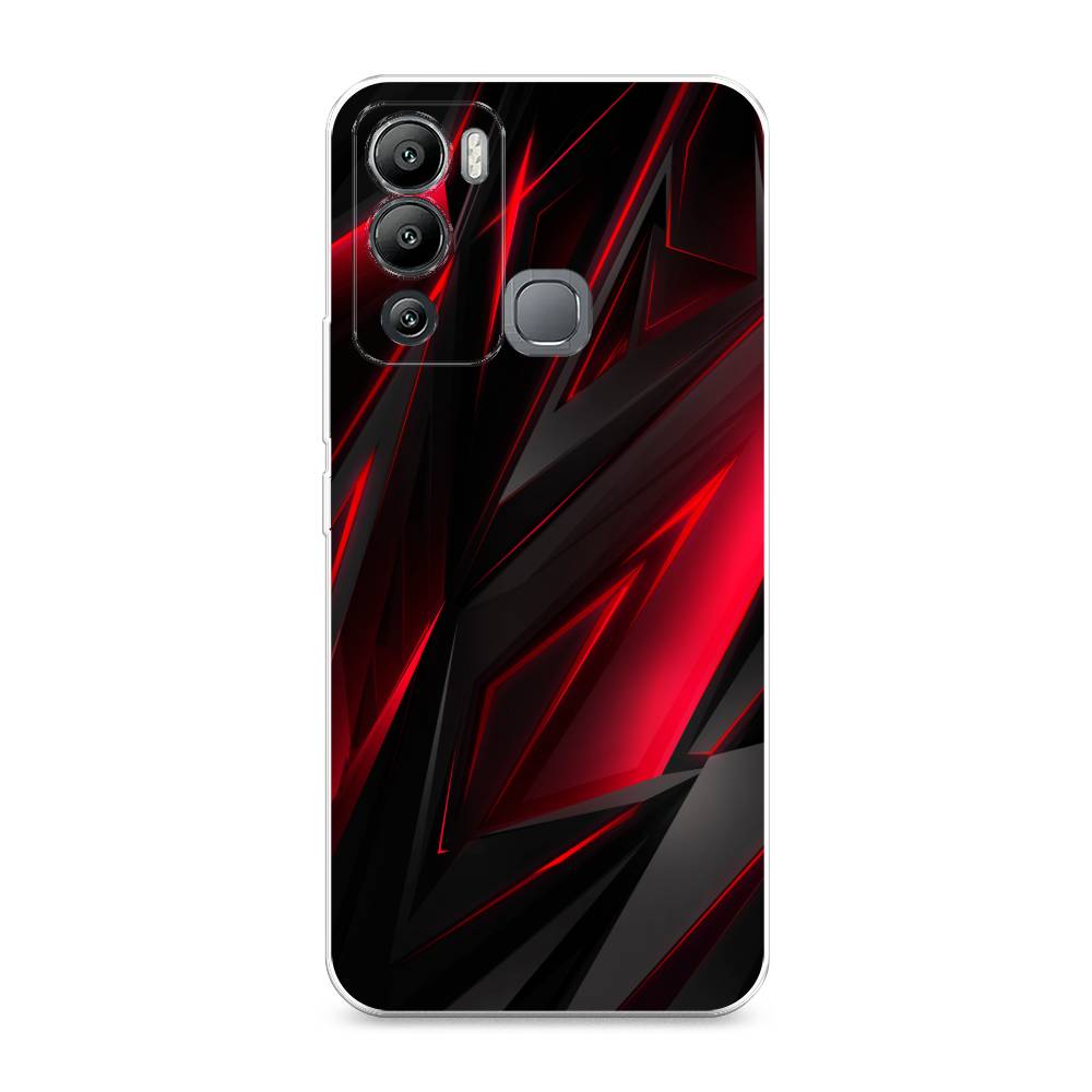 

Силиконовый чехол "Игровой фон" на Infinix Hot 12i, Разноцветный, 3101250-3