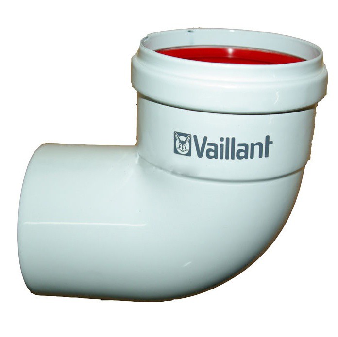 фото Vaillant отвод 90° dn 80 с уплотнением из силикона