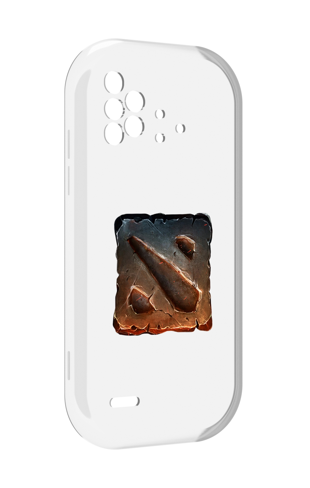 

Чехол MyPads dota 2 логотип 2 для UMIDIGI Bison X10 / X10 Pro, Прозрачный, Tocco
