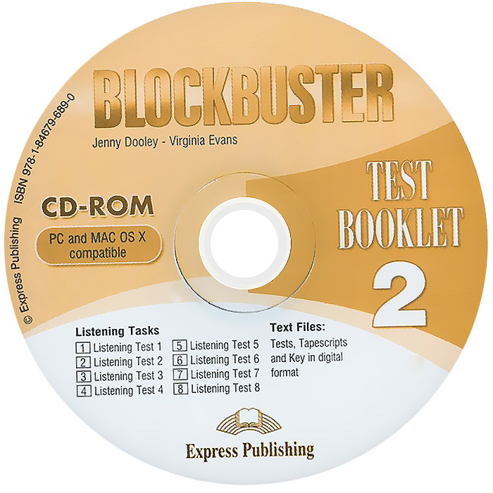 

Blockbuster 2 Test Booklet CD-ROM