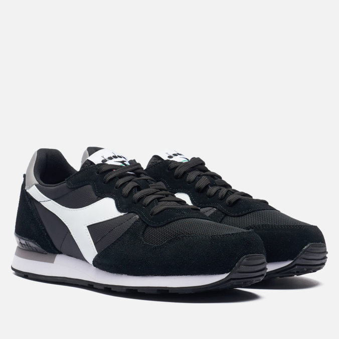 

Кроссовки Diadora Camaro чёрный, размер 40.5 EU, Черный, Camaro