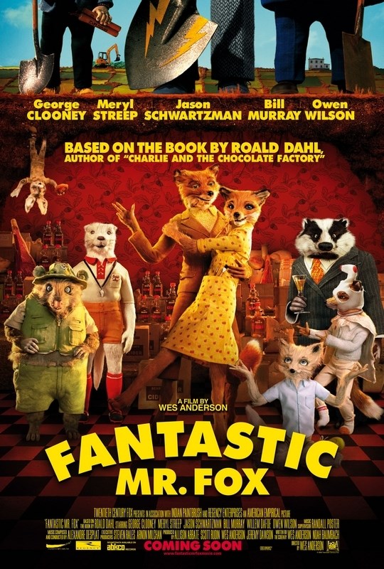 

Постер к мультфильму "Бесподобный мистер Фокс" (Fantastic Mr. Fox) A4