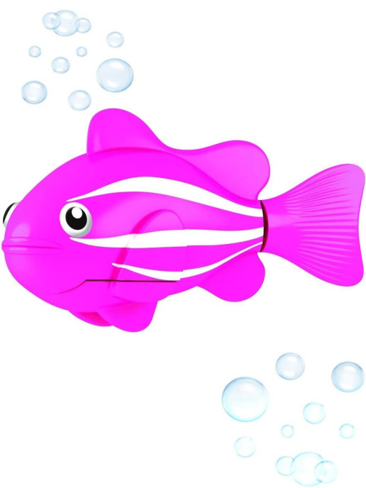 

Роборыбка Robo Fish КЛОУН интерактивная цв. розовый 100671