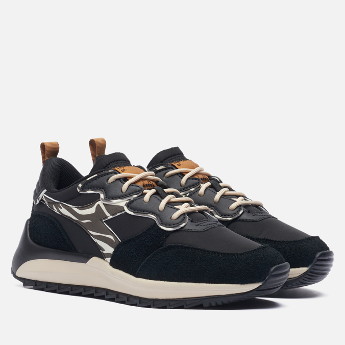 

Женские кроссовки Diadora Jolly Animalier чёрный, размер 36.5 EU, Jolly Animalier
