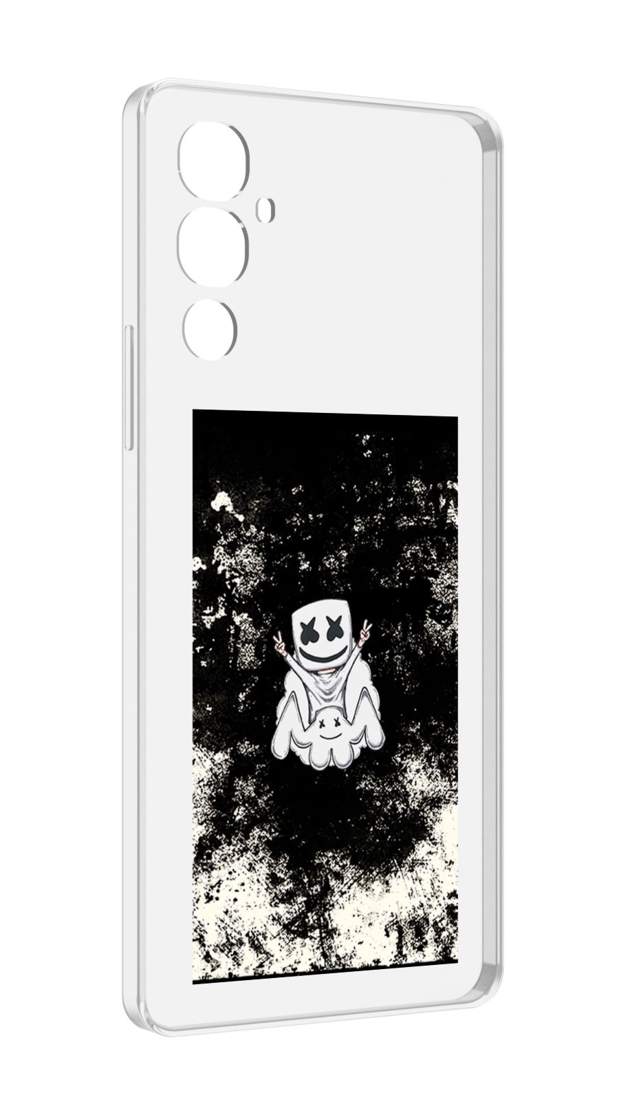 

Чехол MyPads маршмеллоу-френдс для Tecno Pova 4, Прозрачный, Tocco