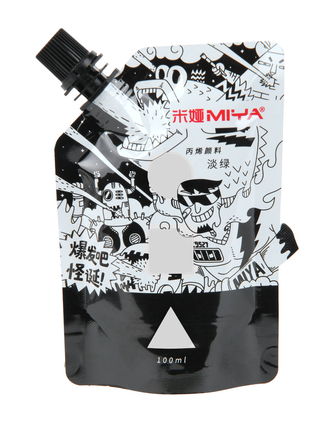 

Акриловая краска HIMI MIYA серия Weird 100мл Titanium white Белая, Белый, Акриловые краски