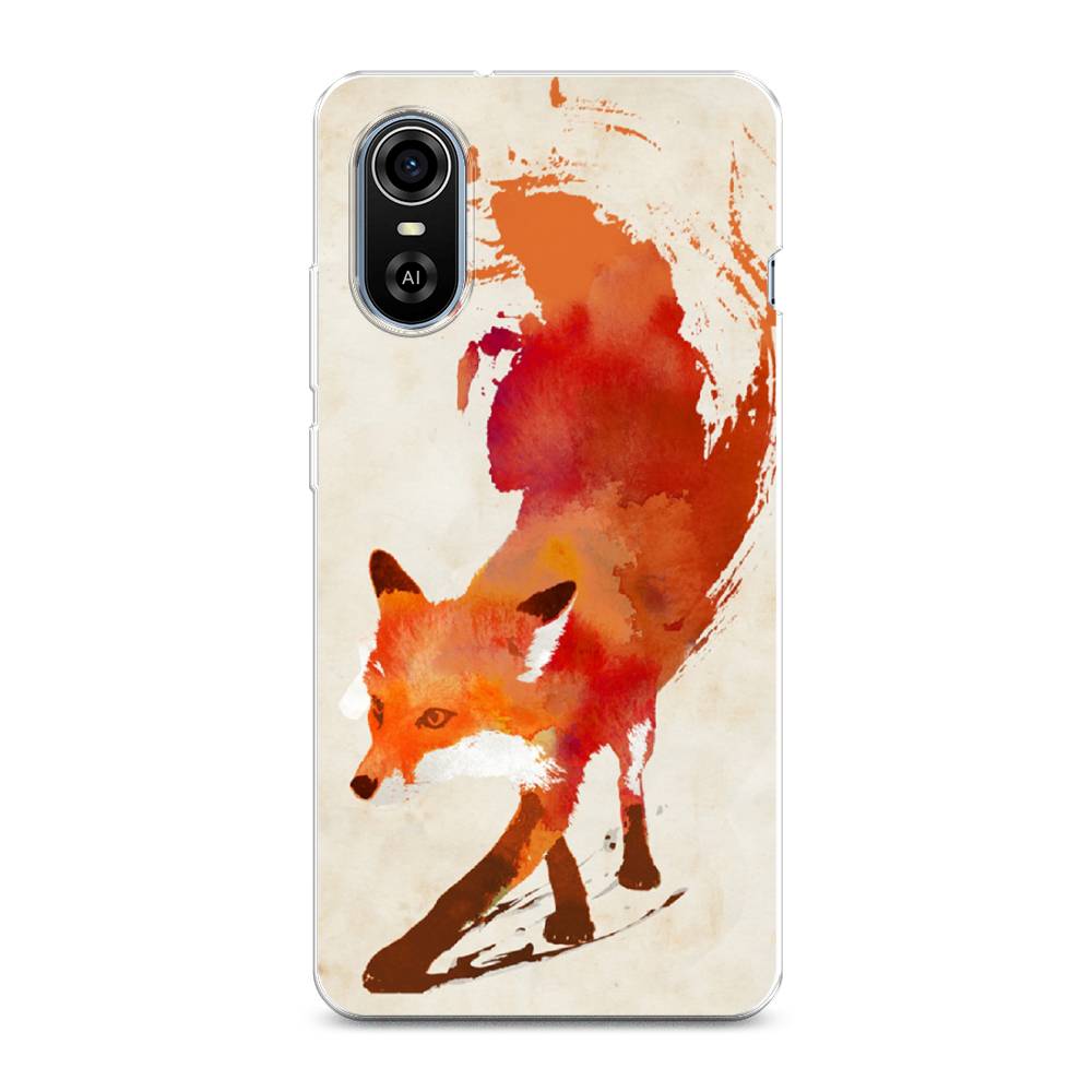 

Чехол Awog на ZTE Blade A31 Plus / ЗТЕ Блэйд A31 Plus "Лиса", Разноцветный, 135750-10