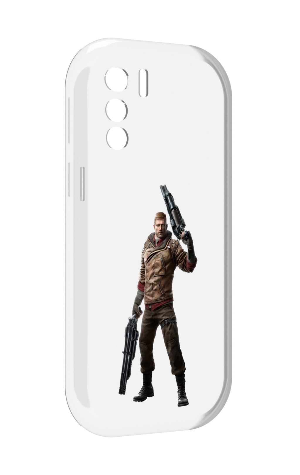 

Чехол MyPads Wolfenstein для UleFone Note 13P, Прозрачный, Tocco