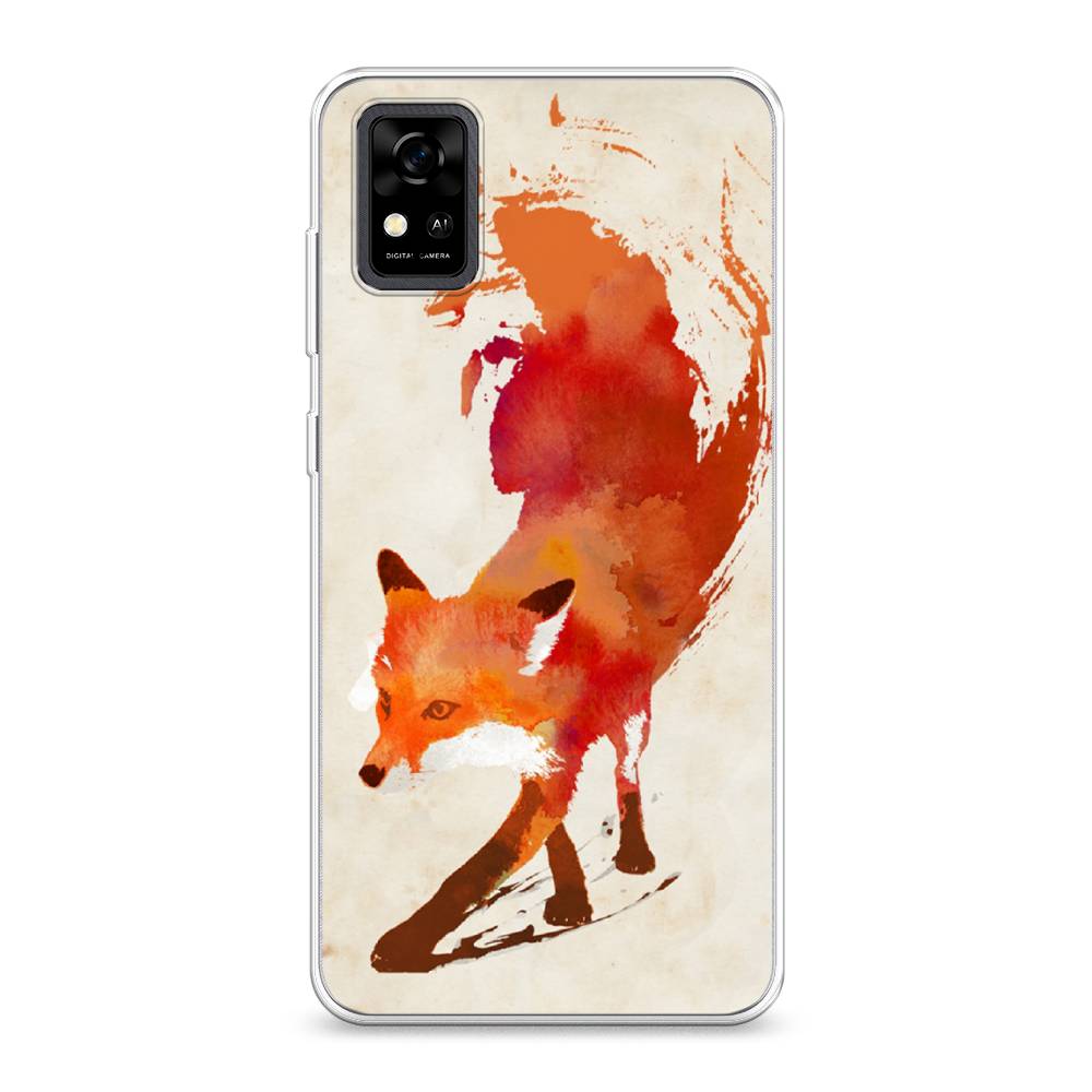 

Чехол Awog на ZTE Blade A31 / ЗТЕ Блэйд A31 "Лиса", Разноцветный, 134650-10