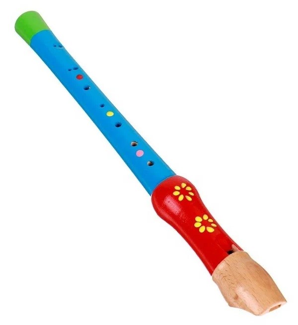 Музыкальная игрушка Лесная мастерская Дудочка большая в ассортименте 263364