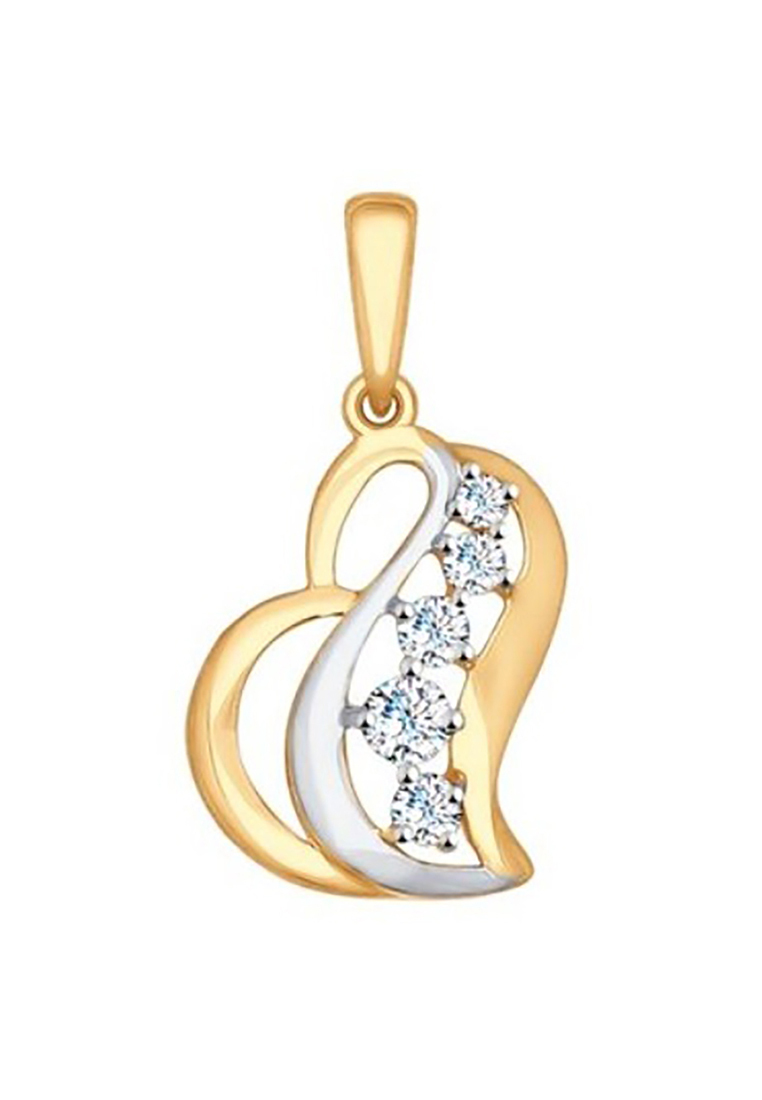 

Кулон из желтого золота с фианитом Kari Jewelry П132-2653, П132-2653