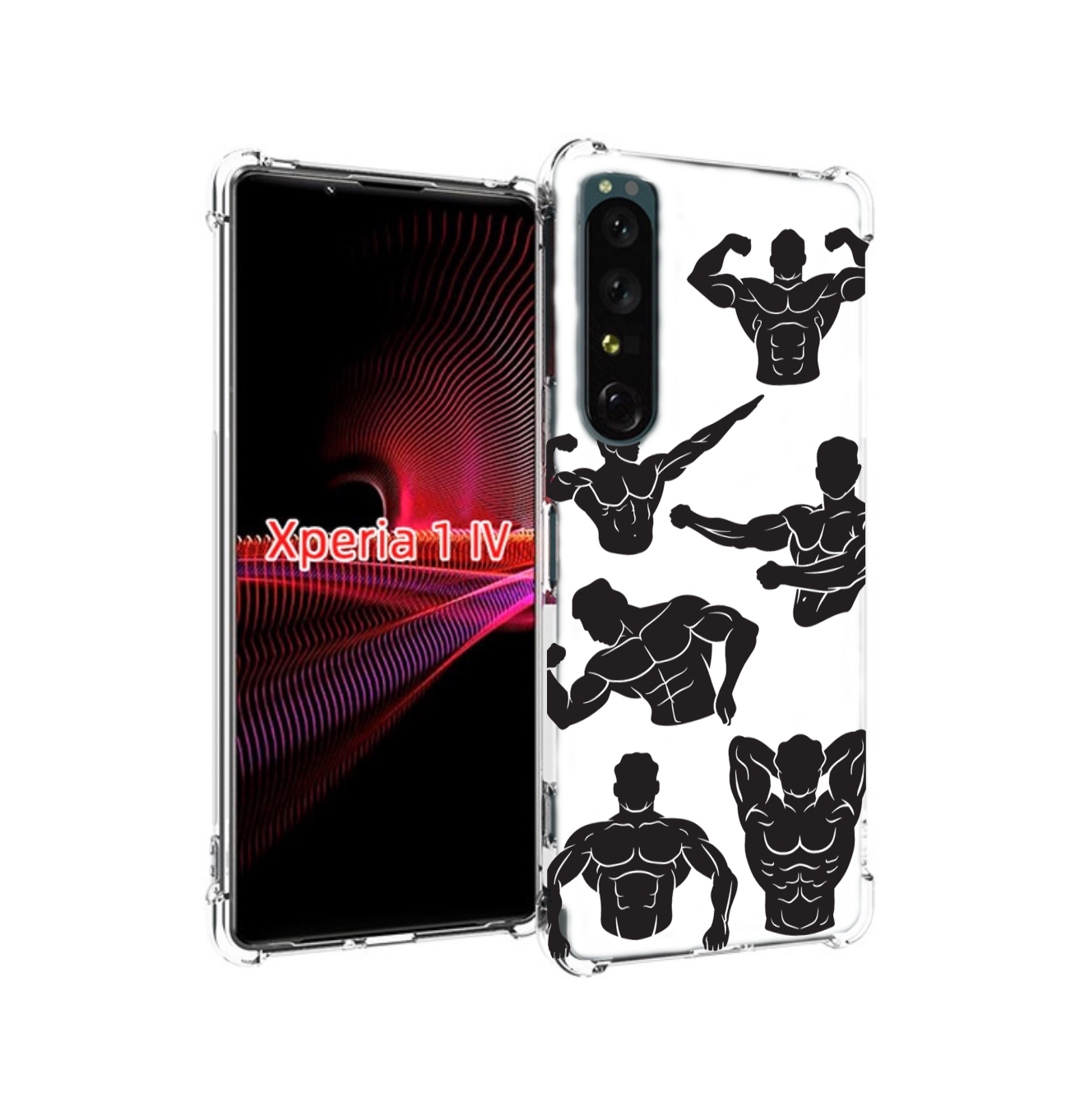 

Чехол накладка MyPads Атлет мужской для Sony Xperia 1 IV, Прозрачный, Tocco