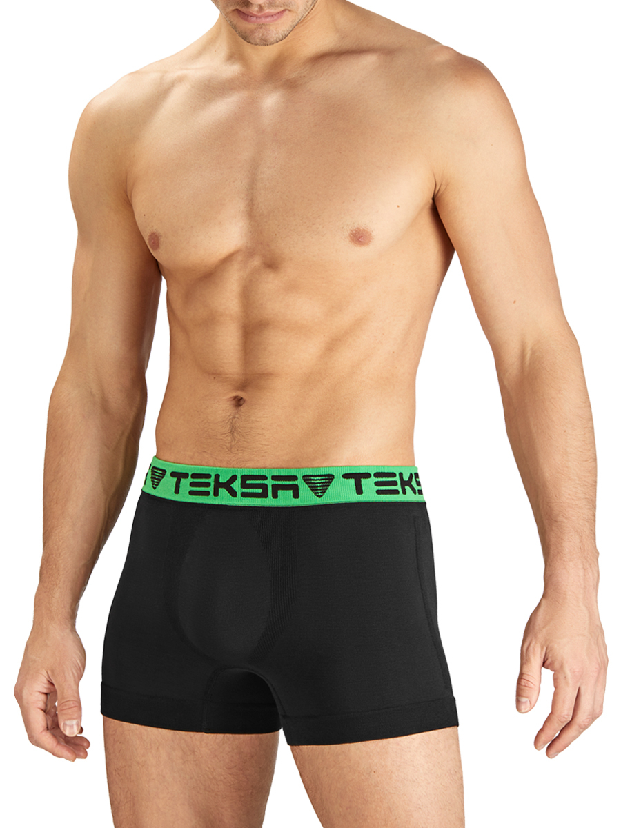 

Трусы мужские TEKSA MBX 005 черные XXL, Черный, MBX 005