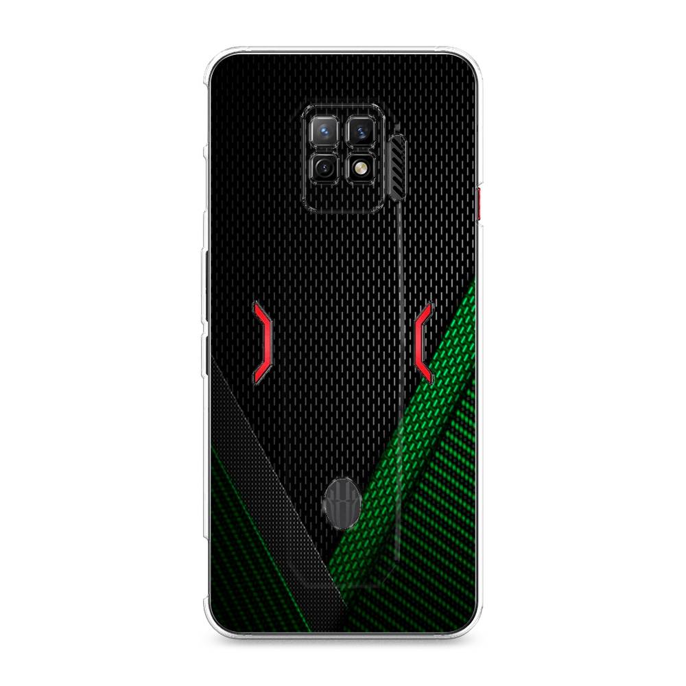 

Чехол Awog на ZTE Nubia Red Magic 7 Pro / ЗТЕ Нубиа Ред Мэджик 7 Pro "Зеленый карбон", Разноцветный, 136050-3