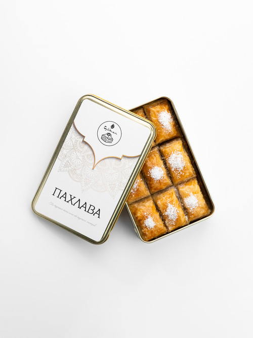 Пахлава с апельсином пахлава Султан, 450 г